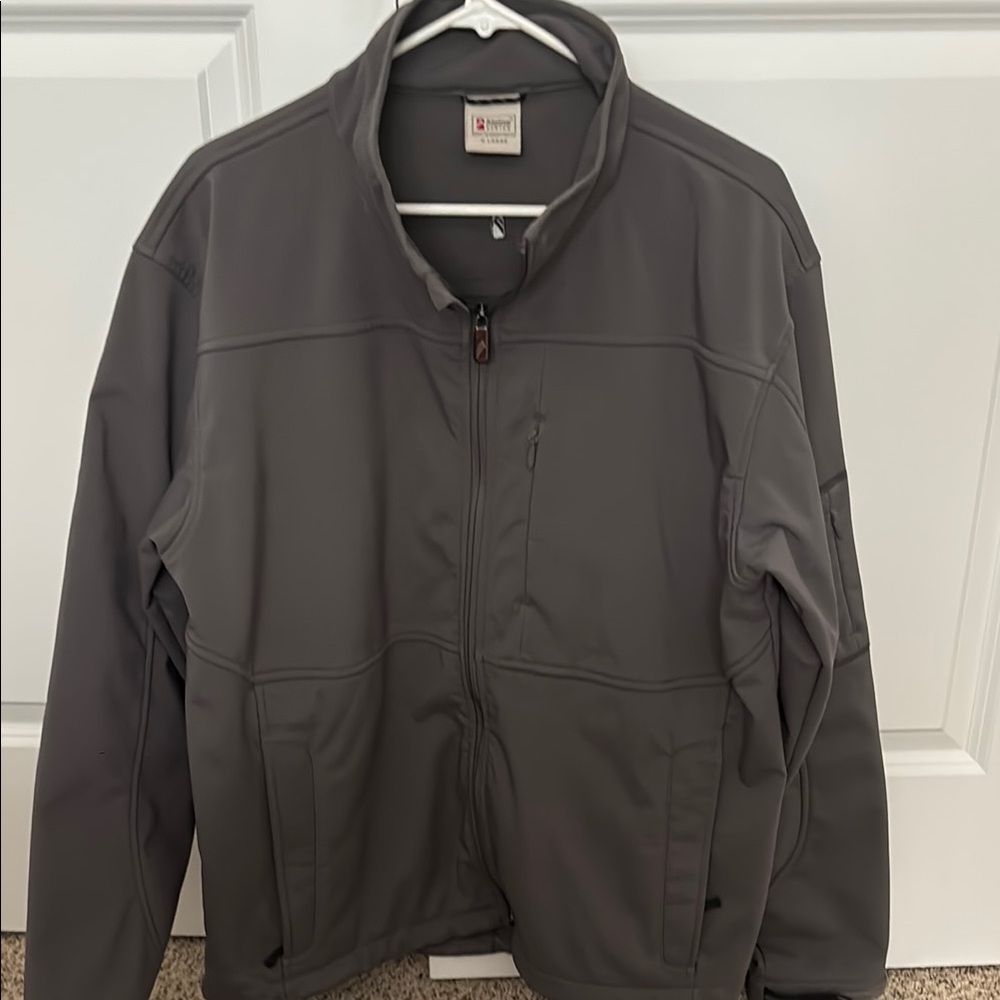 Alpine Design Gray Performance Jacket Lightweight and Comfortable